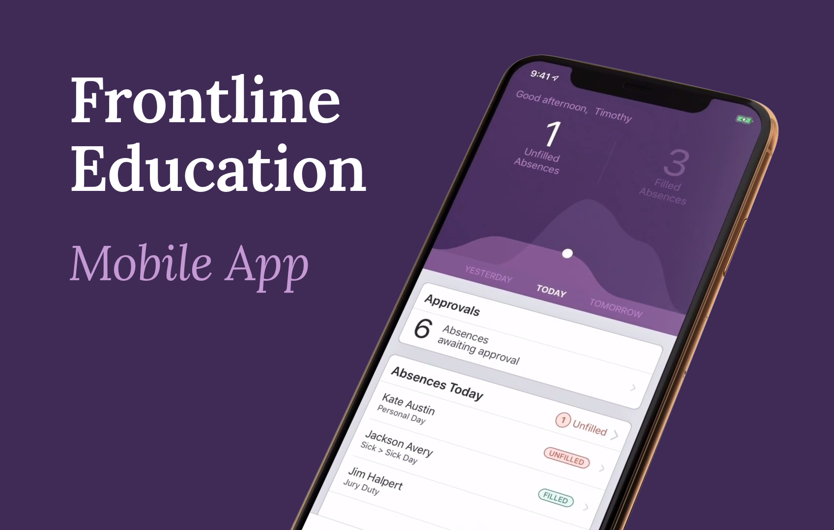 Frontline Education Mobile App